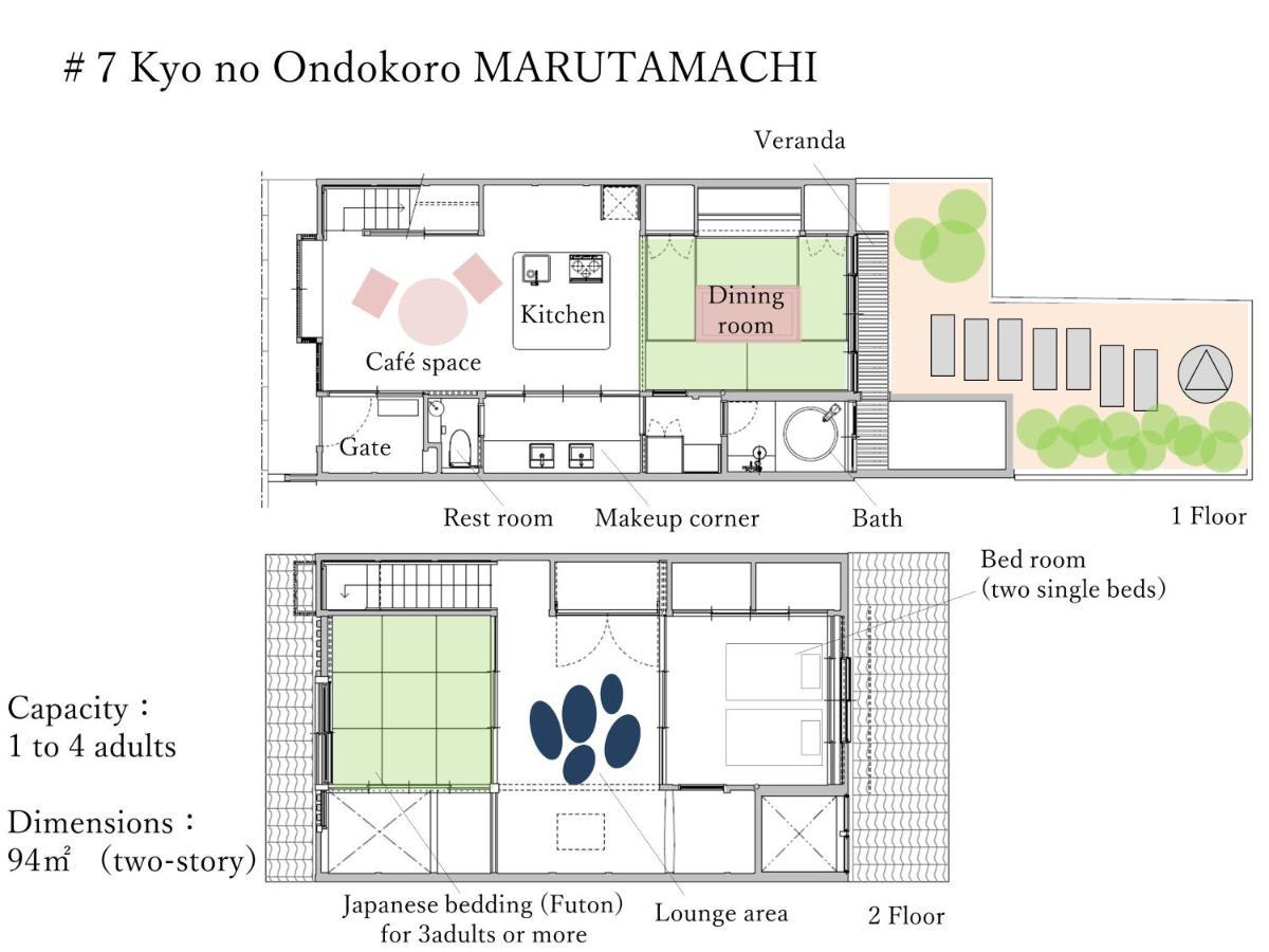 Kyo No Ondokoro Marutamachi #7 Villa Kyoto Buitenkant foto